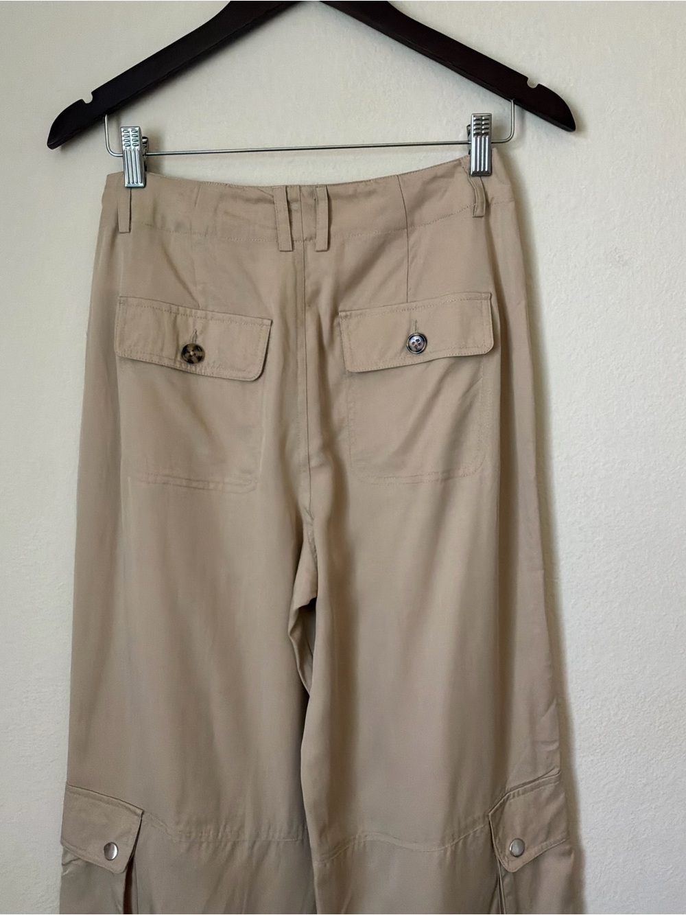 Forever 21 Wide-Leg High Rise Cargo Trousers | New without Tags - Picture 5 of 7